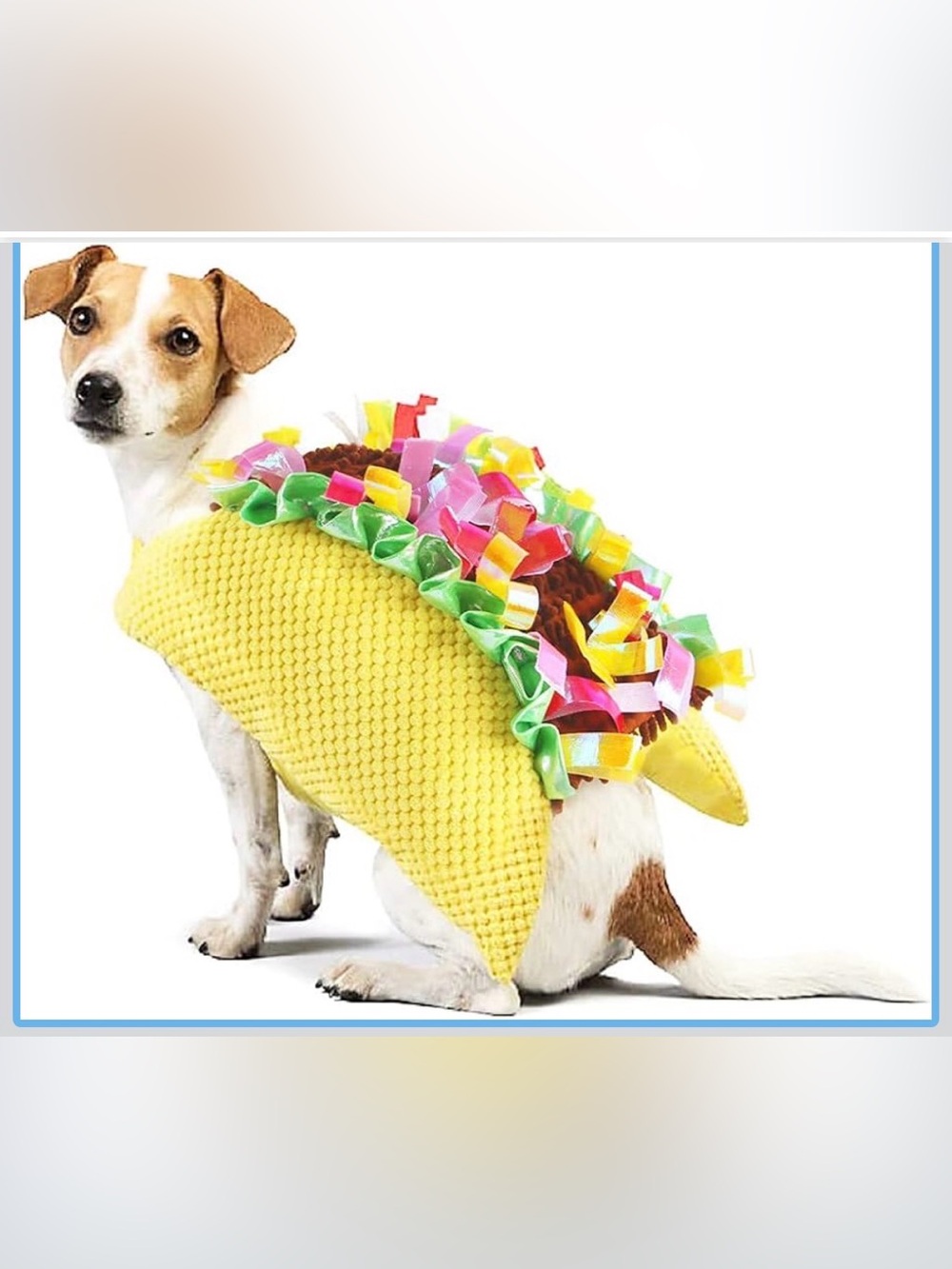 Taco Dog Costume XXL- Pet Costume